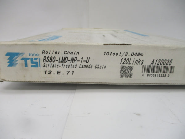 TSUBAKI RS80-LMD-NP-1-U 10' NSMP