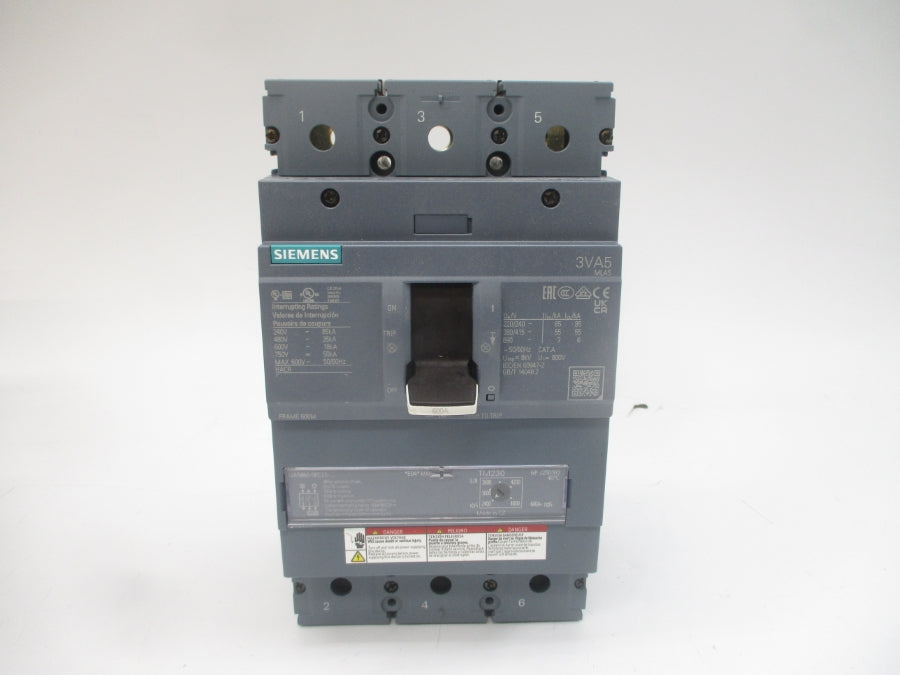SIEMENS 3VA5460-5EC31-0AA0 600V 600A NSMP