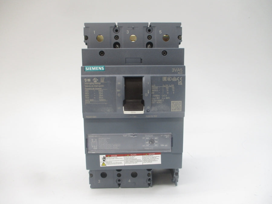 SIEMENS 3VA5450-6EC31-0AA0 600V 500A (AS PICTURED) NSMP