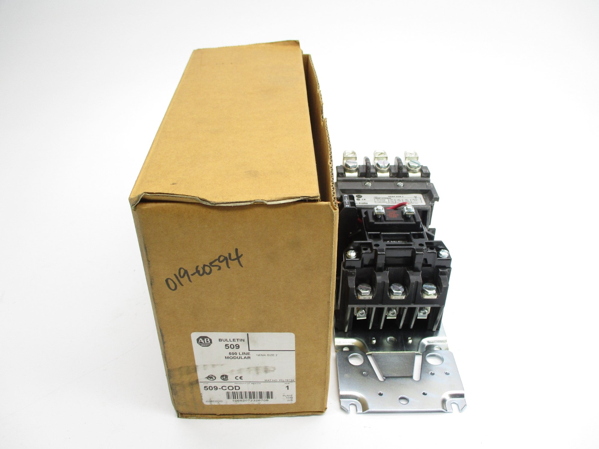 INDUSTRIAL SPARE PART 509-COD SER. 1 110/115-120V (AS PICTURED) (BR/WH) NSMP