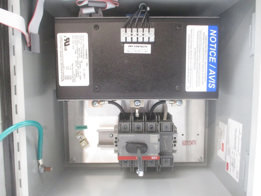 SIEMENS TPS3L12150XT2 347V NSNP