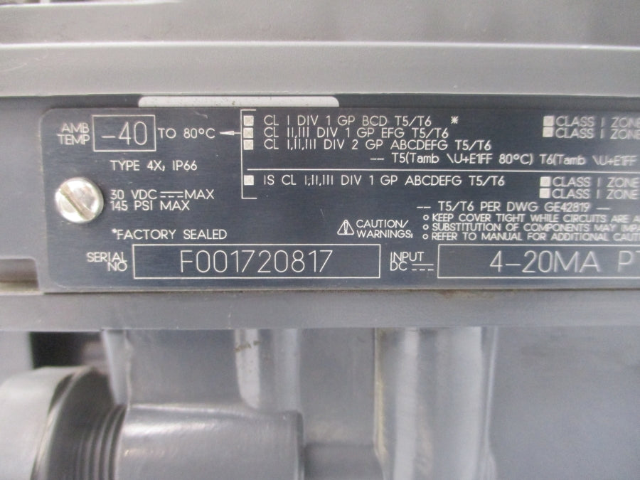 BAUMANN 26005 DVC6200 30VDC 5-15PSI 1-1/2" NSNP