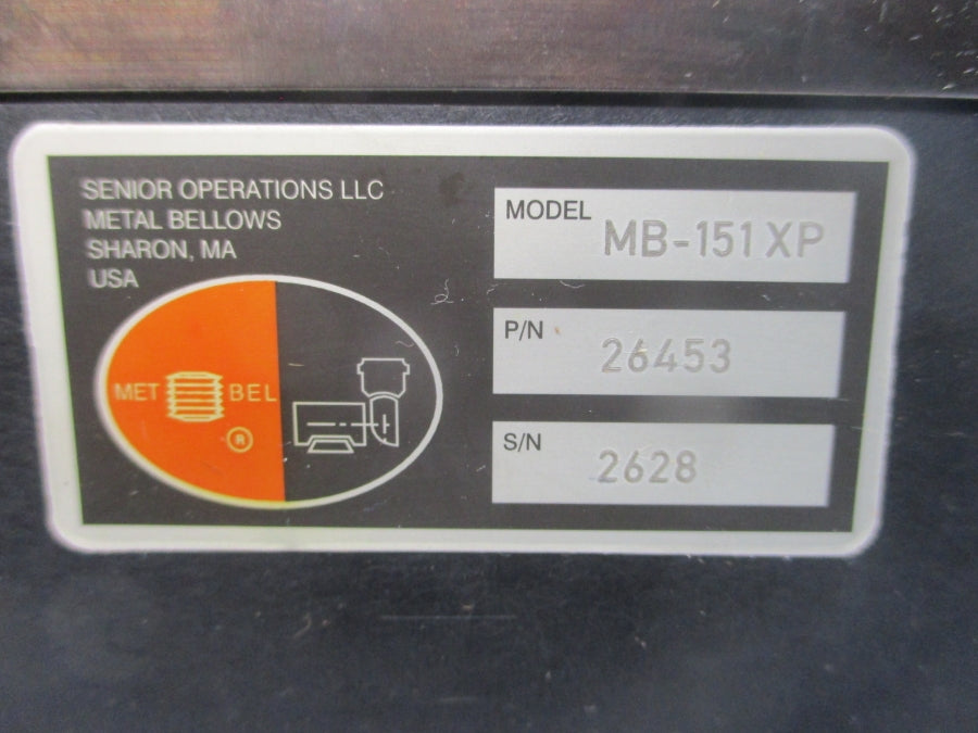 METAL BELLOWS MB-151XP 26453 115/208-230V 4.2/2-2.1A NSNP