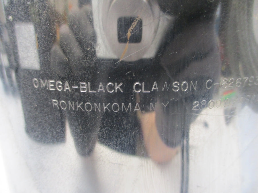 OMEGA-BLACK CLAWSON C-626793-J6 480V 2800W UNMP