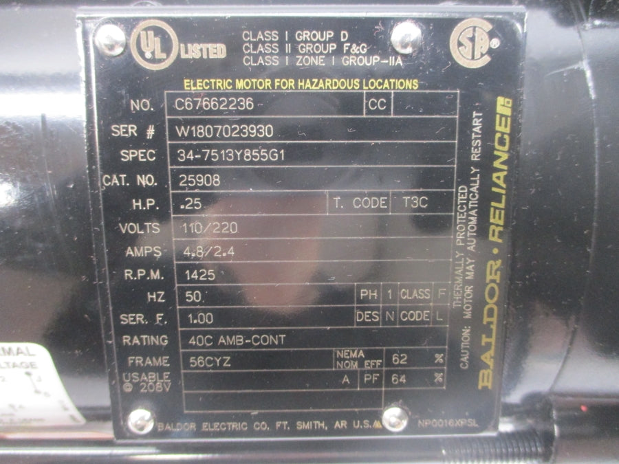METAL BELLOWS MB-151XP 26453 115/208-230V 4.2/2-2.1A NUPI
