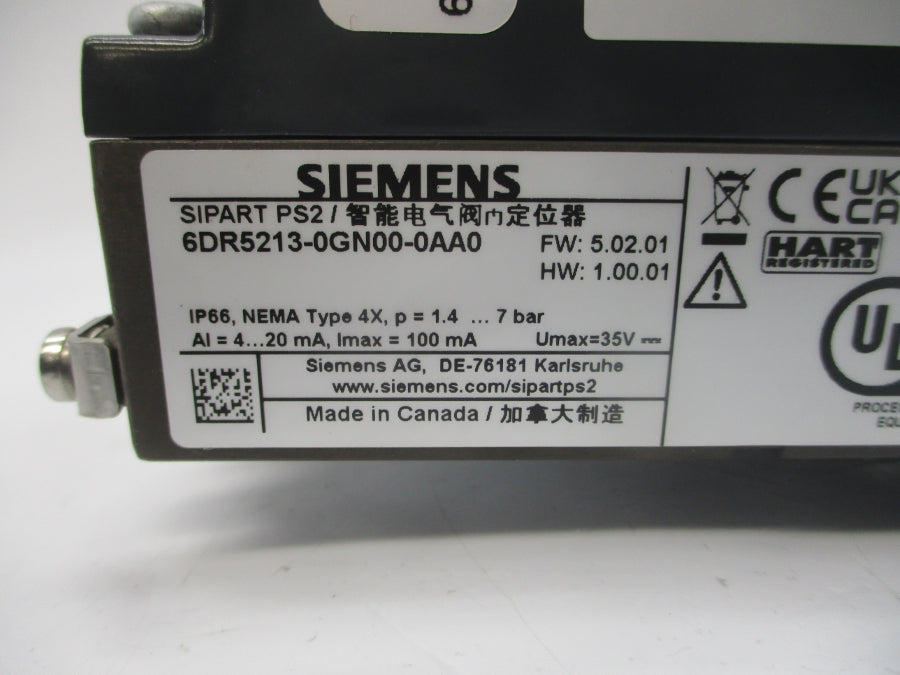 SIEMENS 6DR5213-0GN00-0AA0 F/W 5.02.01 35V NSNP