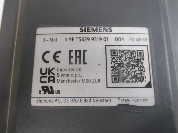 SIEMENS 1FK2205-4AF10-0MA0-Z 129V 4.15/15.1A NSMP