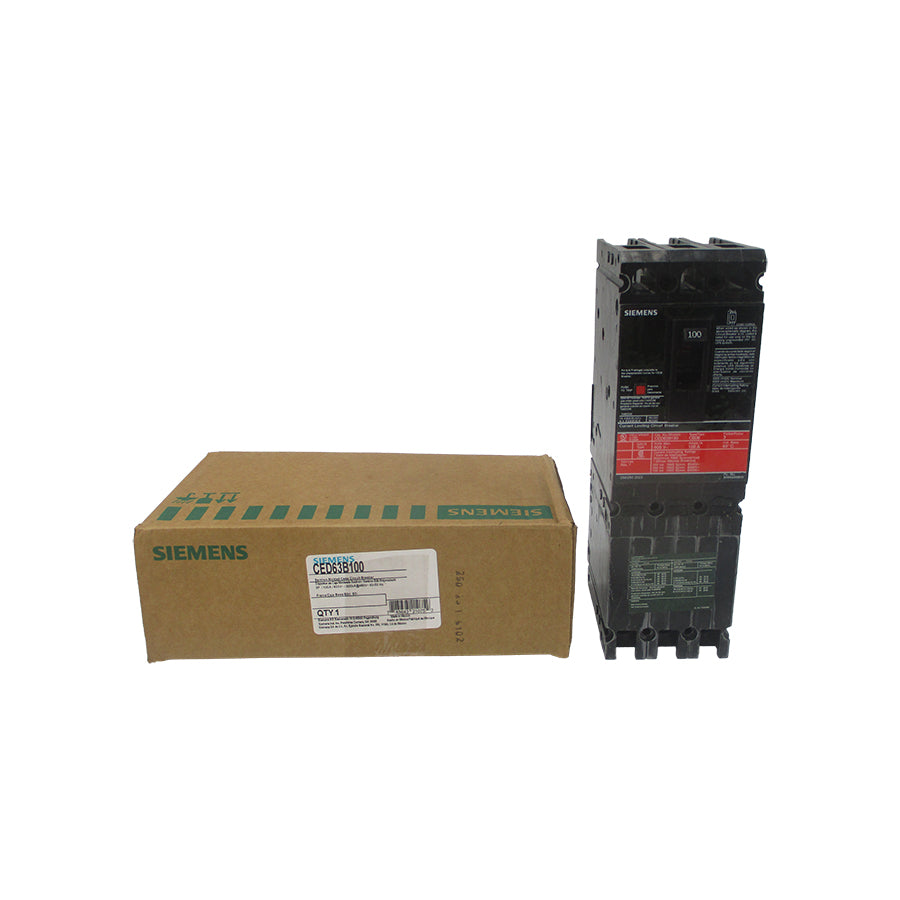 SIEMENS CED63B100 600V 100A REV. 7 NSMP