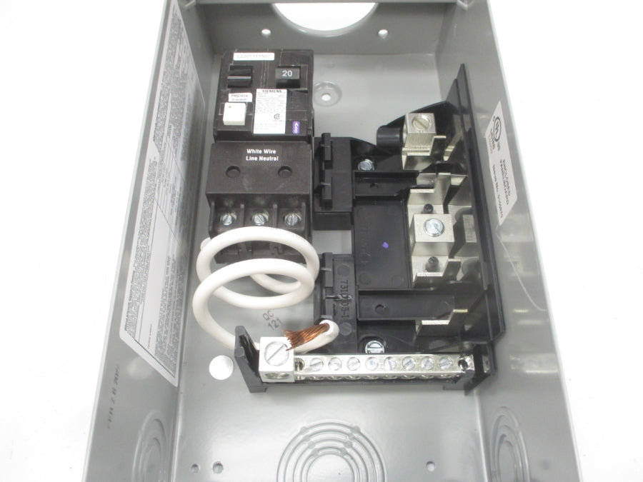 SIEMENS W0408ML1125-20 120/240V 20A NSMP