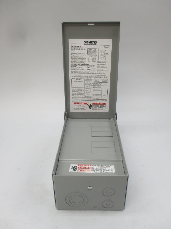 SIEMENS W0408ML1125 120/240V 125A NSMP