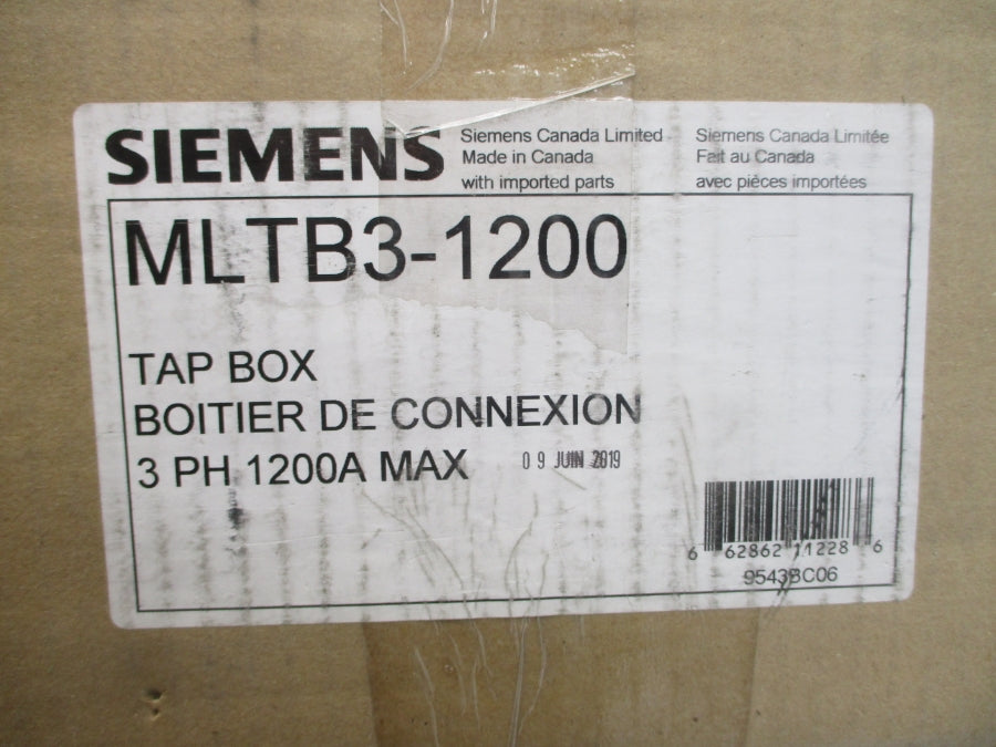 SIEMENS MLTB3-1200 240VAC 1200A NSMP