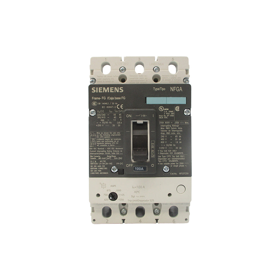 SIEMENS CFT3B100 600V 100A NSNP