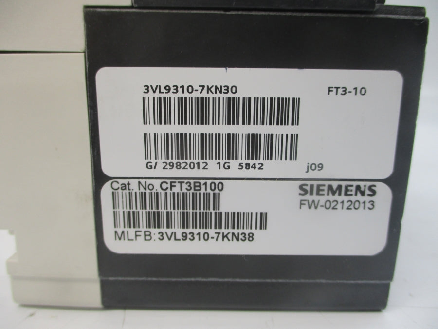 SIEMENS CFT3B100 600V 100A NSNP