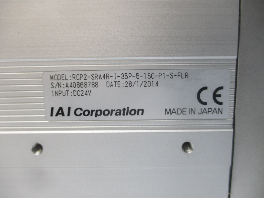 IAI RCP2-SRA4R-I-35P-5-150-P1-S-FLR 24VDC NSMP