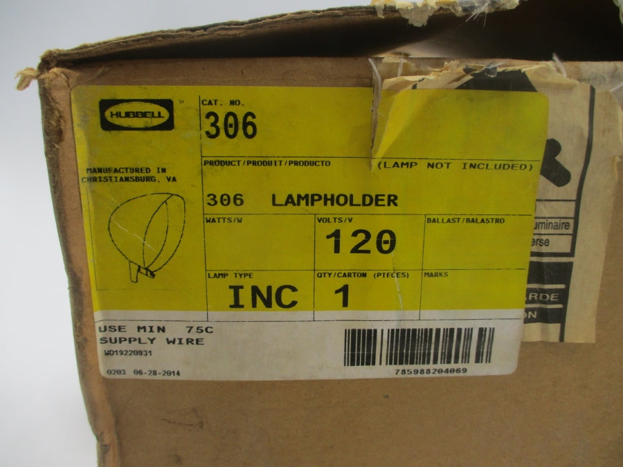 HUBBELL 306 120V NSMP