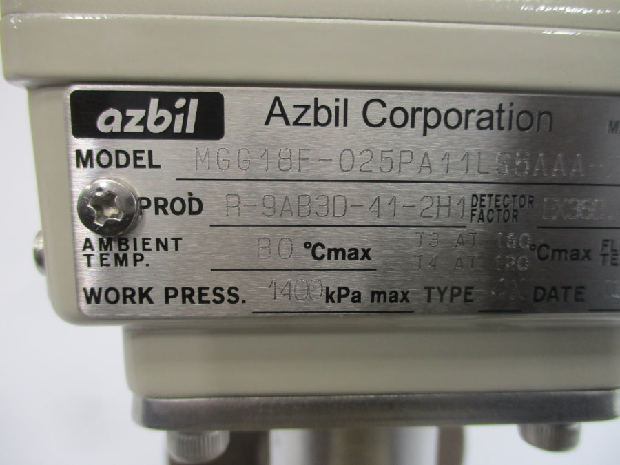 INDUSTRIAL SPARE PART MGG18F-025PA11LS5AAA-X-Y 1" UNMP