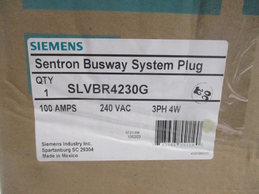 SIEMENS SLVBR4230G 240VAC 100A NSMP