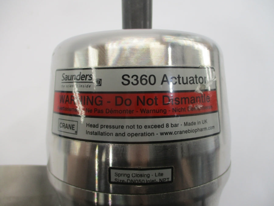 SAUNDERS S360 464540/075/001 2.5" UNMP