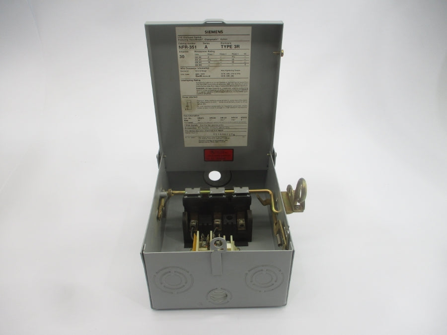 SIEMENS NFR351 SER. A 600VAC 30A UNMP
