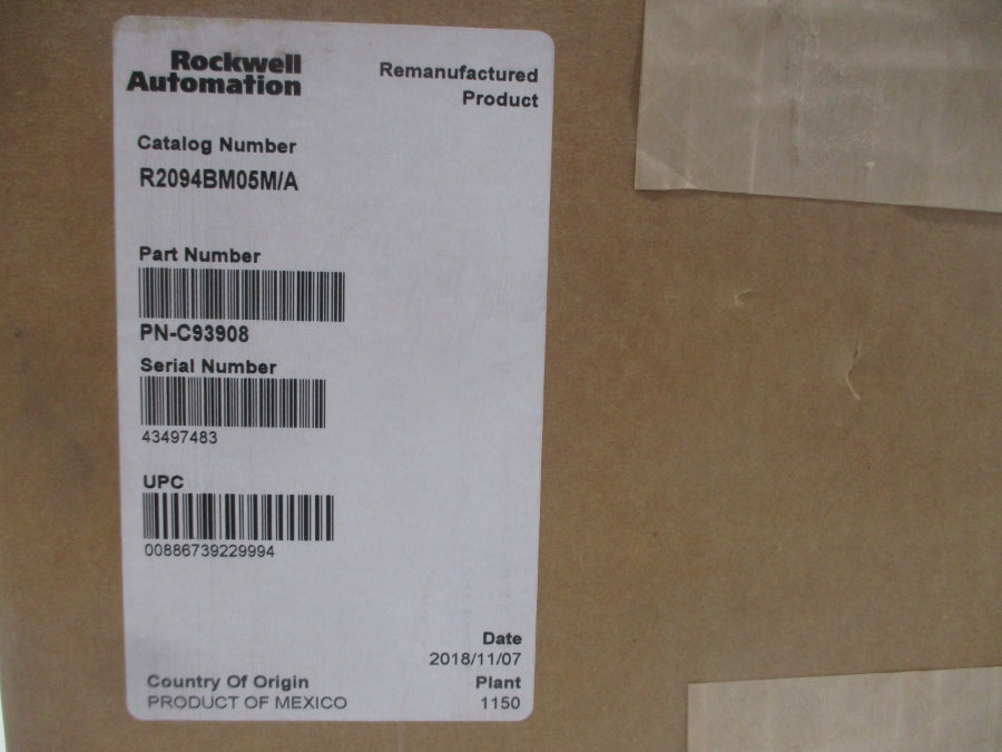 INDUSTRIAL SPARE PART 2094-BM05-M SER. A 95-264VAC 33.8A REMAN