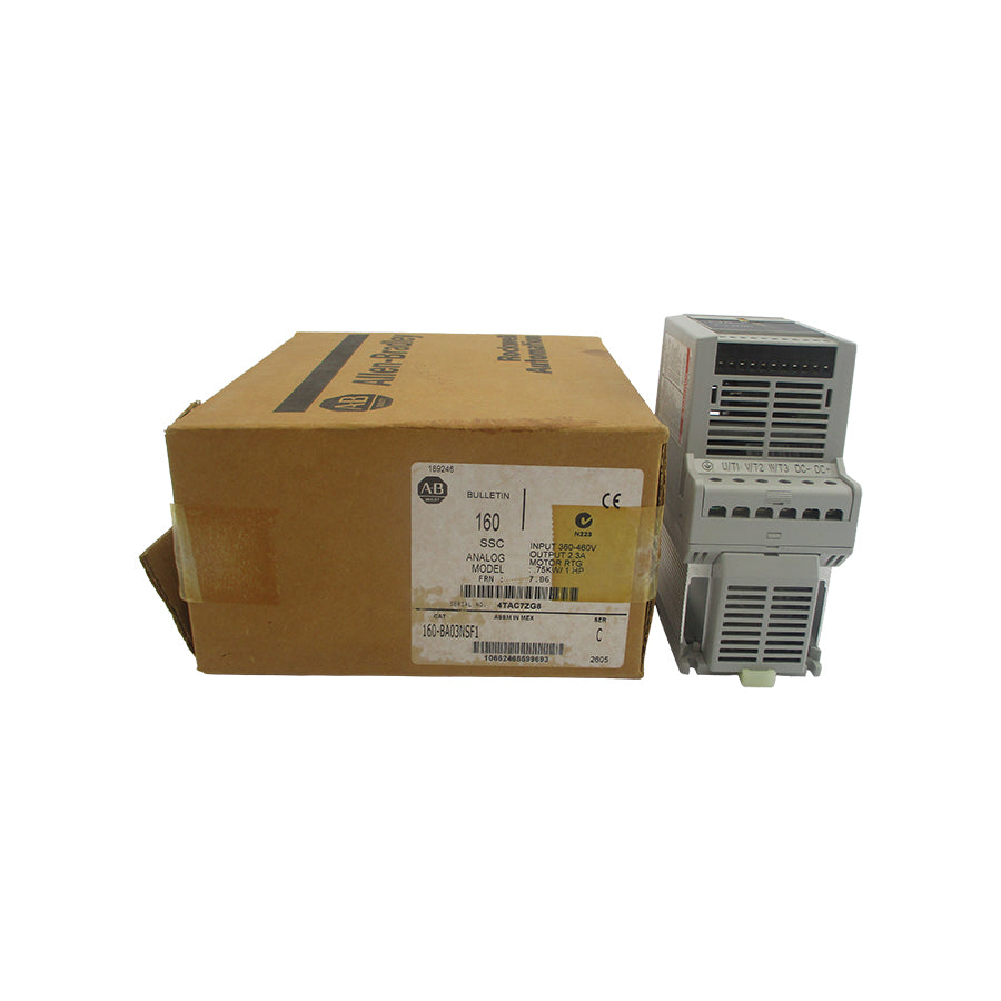 INDUSTRIAL SPARE PART 160-BA03NSF1 SER. C 380/460V 2.8A F/W 7.06 NSMP