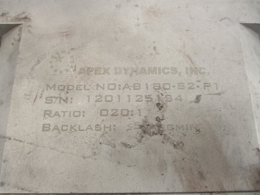 APEX DYNAMICS AB180-S2-P1 UNMP