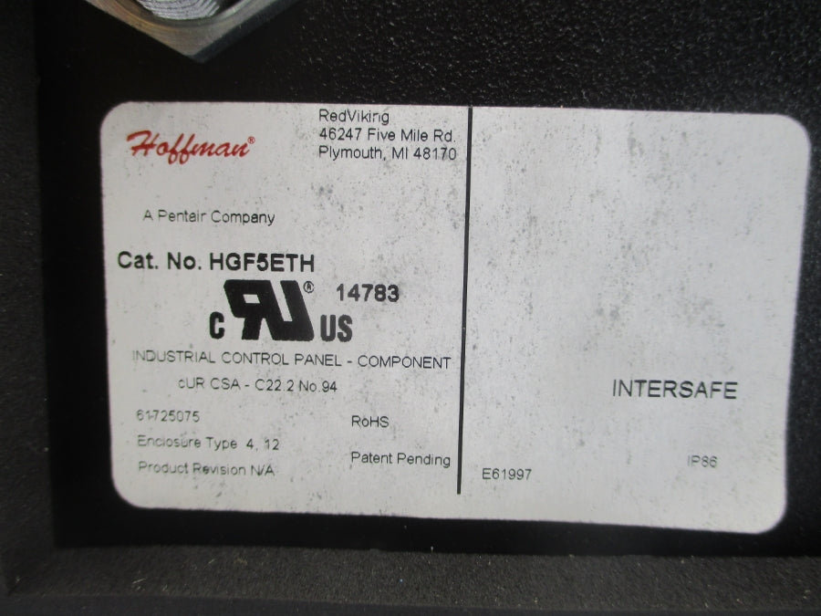 HOFFMAN HGF5ETH NSMP