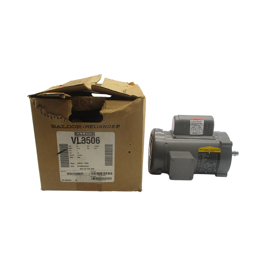 BALDOR VL3506 34K43-3405 115/230V 9.6/4.8A NSMP