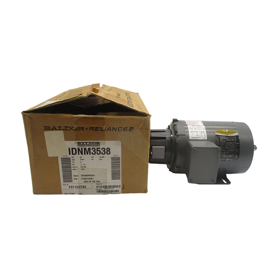 BALDOR IDNM3538 35T995P863G1 230/460V 1.6/.8A NSMP