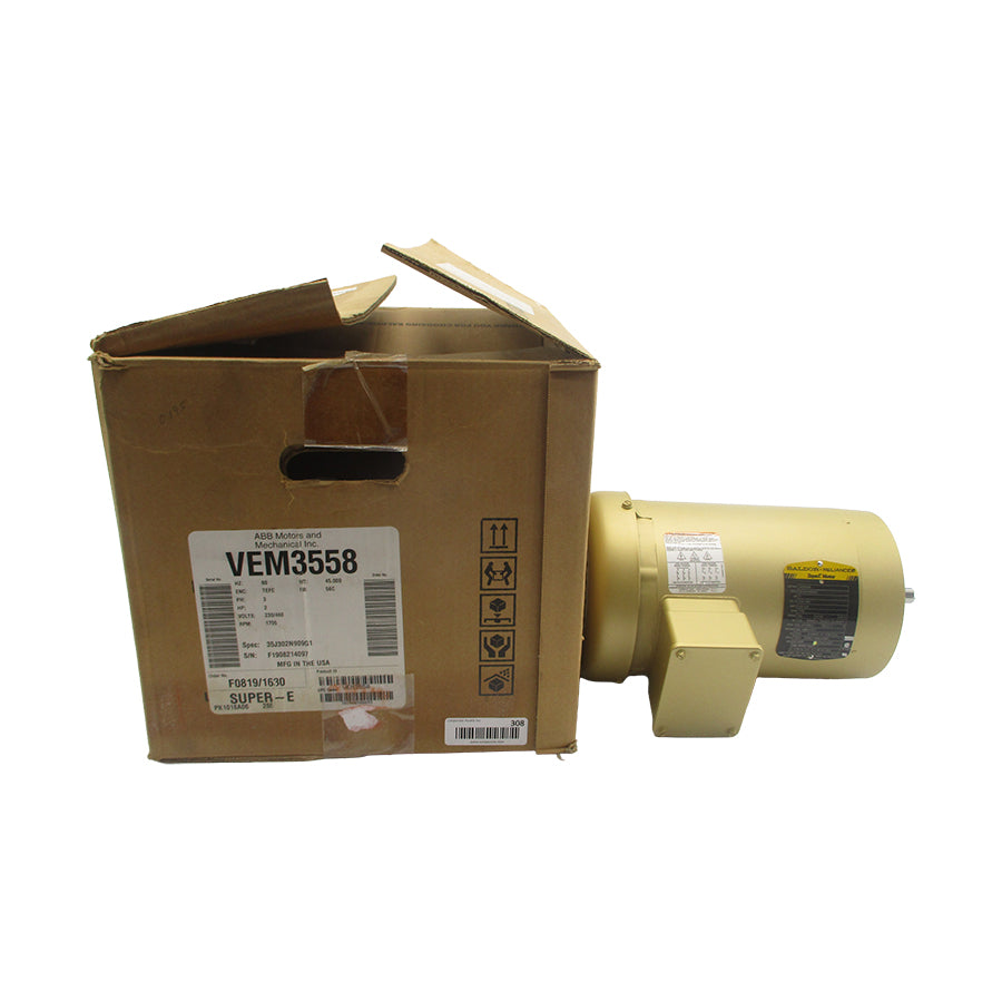 BALDOR VEM3558 35J302N909G1 230/460V 5.8/2.9A NSMP