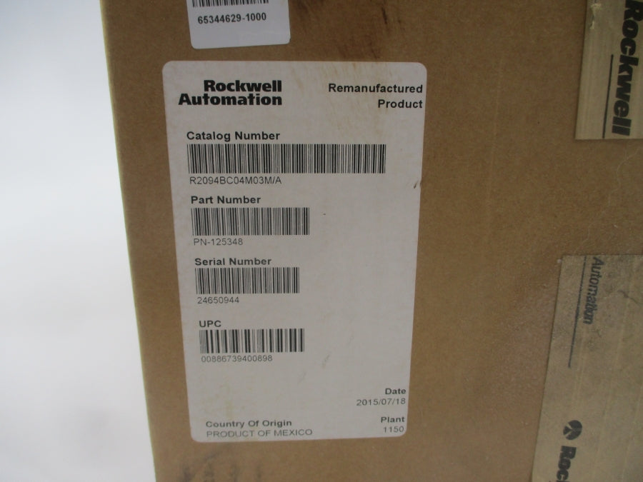 INDUSTRIAL SPARE PART 2094-BC04-M03-M SER. A 360/480VAC 44A REMAN