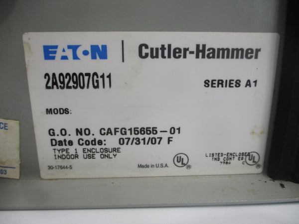 EATON 2A92907G11 ECN1821DAE SER. A1 120V 45A UNMP