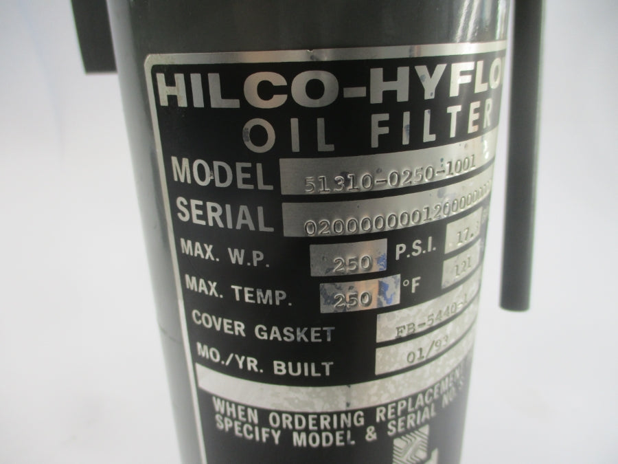 HILIARD 51310-0250-1001 250PSI NSNP