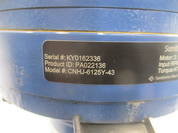SUMITOMO CNHJ-6125Y-43 PA022136 NSNP