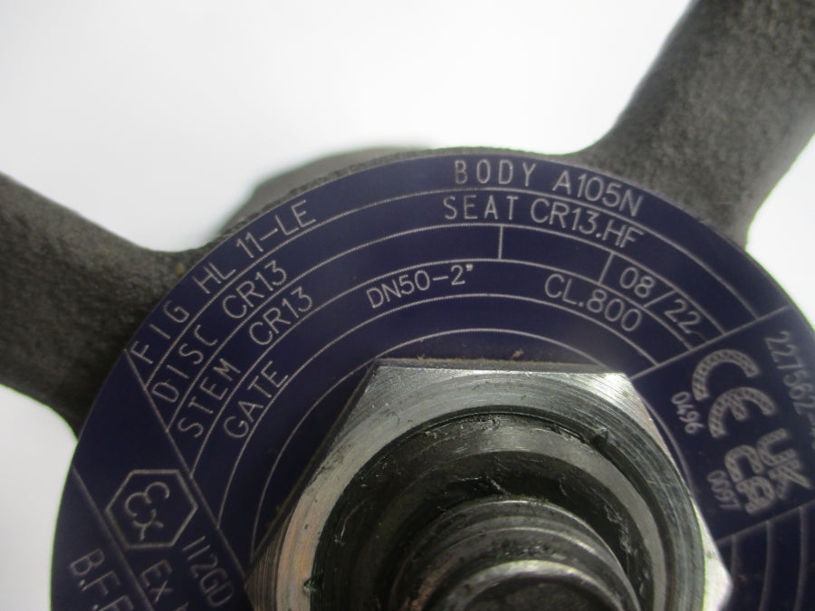 BONNEY FORGE HL11-LE 227562-*007 1975PSI 2" NSNP