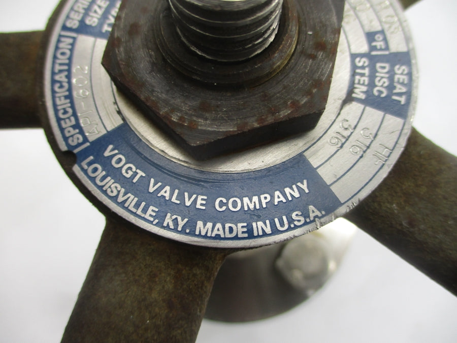 VOGT API-602 TSW15401 GATE 52269A3R03 3600PSI 1" UNMP