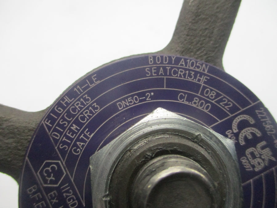 BONNEY FORGE HL11-LE 227562-*007 1975PSI 2" UNMP