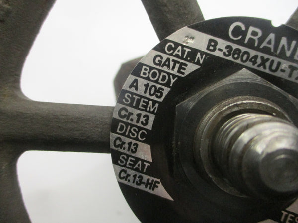 CRANE B-3604XU-TXW 1975PSI 2" UNMP