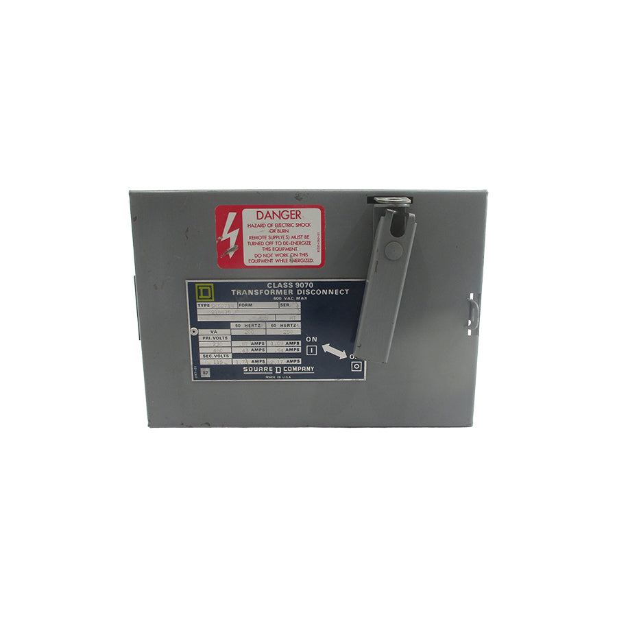 SQUARE D 9070 SK5271N SER. A 230/460V 1.09/.54A UNMP