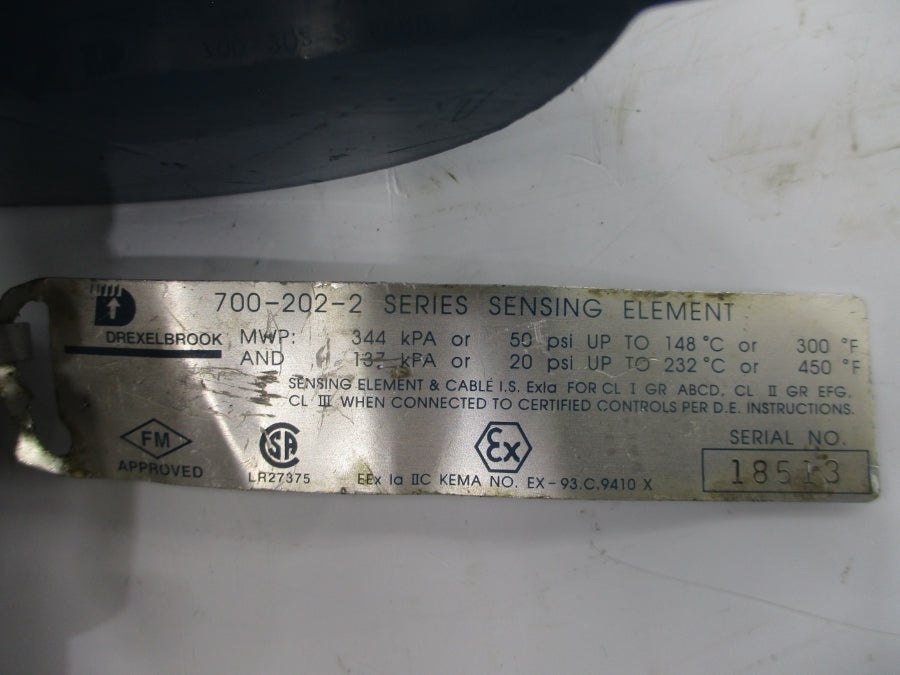 DREXELBROOK 700-202-2 506-6000 120/240VAC 5A 50PSI UNMP