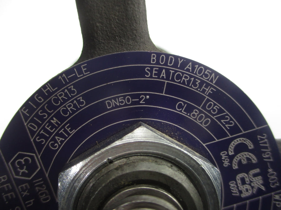 BONNEY FORGE HL11-LE 217797-*003 1975PSI 2" UNMP