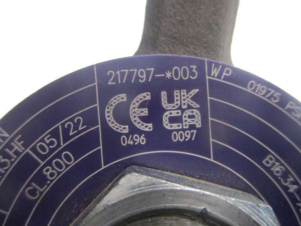 BONNEY FORGE HL11-LE 217797-*003 1975PSI 2" UNMP