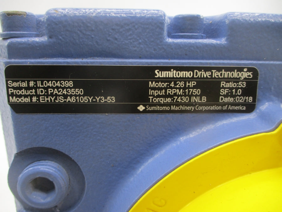 SUMITOMO PA243550 EHYJS-A6105Y-Y3-5 NSNP