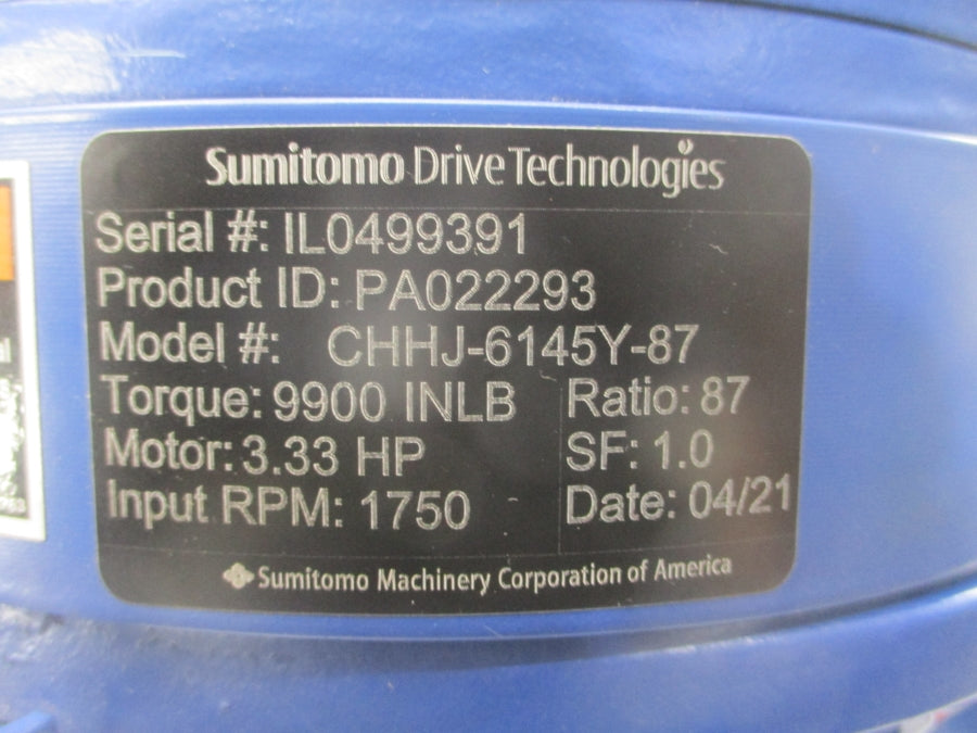 SUMITOMO PA022293 CHHJ-6145Y-87 NSNP