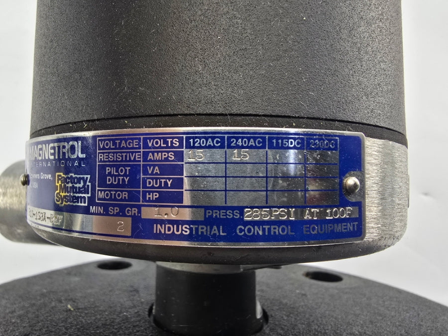 MAGNETROL B10-1G3A-BEF 120/240VAC 15A UNMP