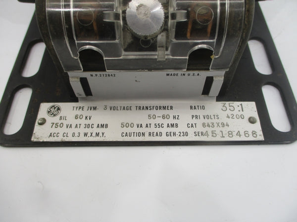 GENERAL ELECTRIC JVM-3 643X94 4200V UNMP