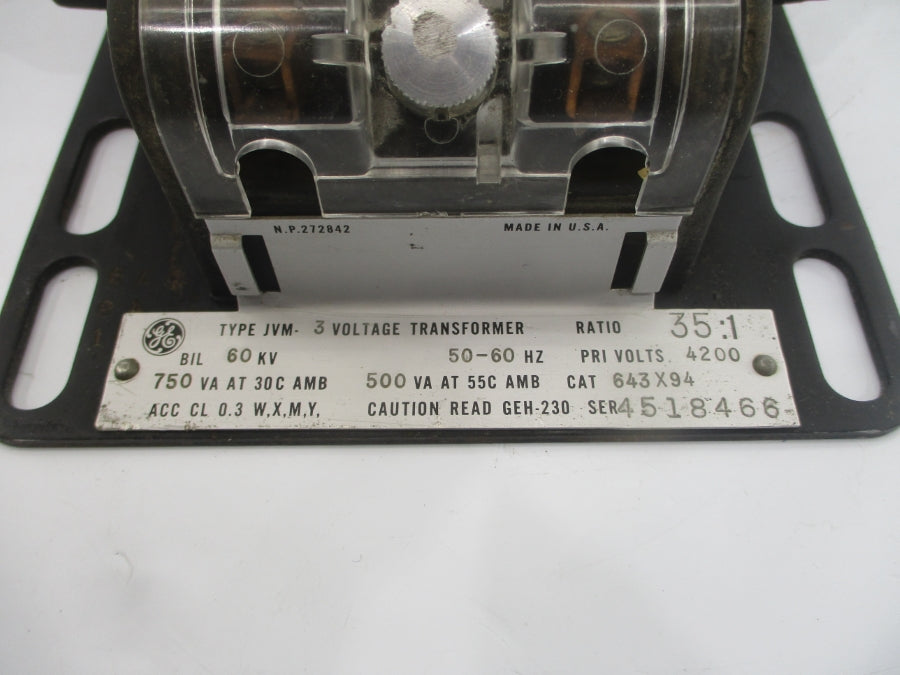 GENERAL ELECTRIC JVM-3 643X94 4200V UNMP