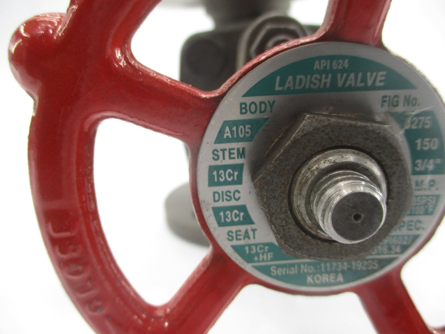 LADISH VALVE 8275 285PSI 3/4" NSNP