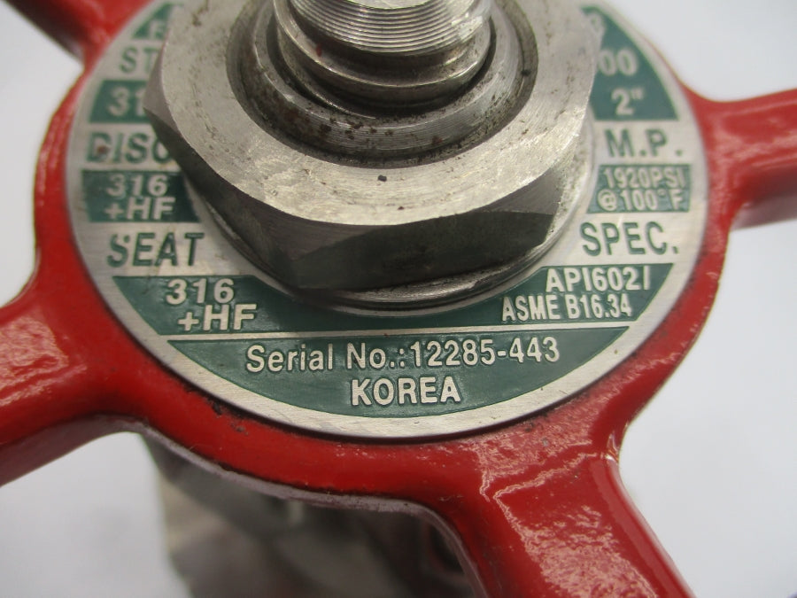 LADISH VALVE 8863 1920PSI 2" UNMP
