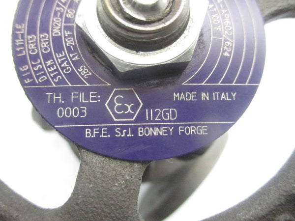 BONNEY FORGE L111-LE 197575-*003 3/4" UNMP